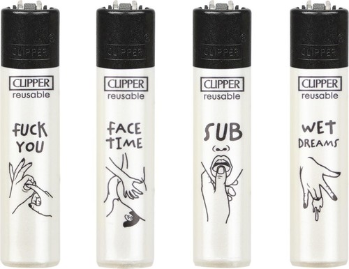 Clipper accendino 4er set - -,