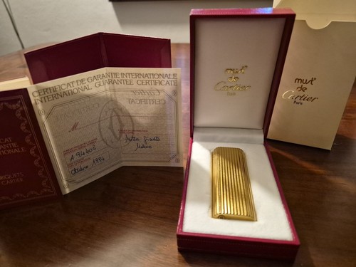 Set accendini cartier must - cartier,