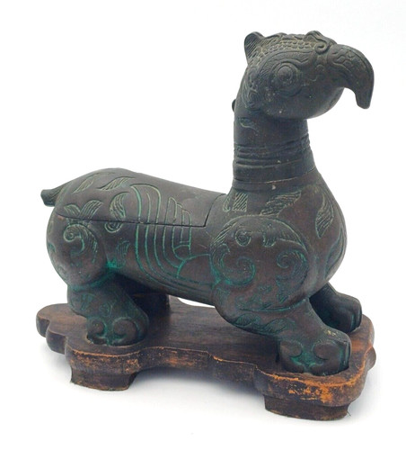 Grifo bronzo decorato - decorato,