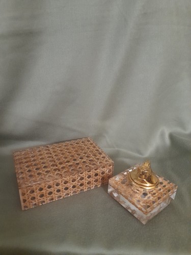 Set scatola accendino paglia - scatola,