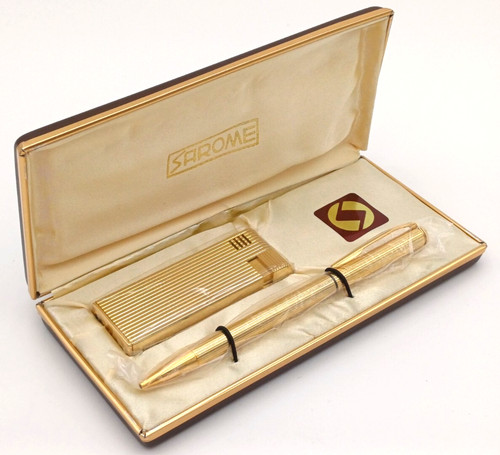 Sarome set penna - sarome, accendino