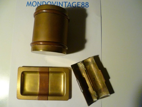 Vecchio set ottone x - set,