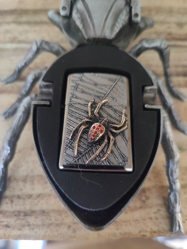 Rare zippo sculpted - sculpted, spider