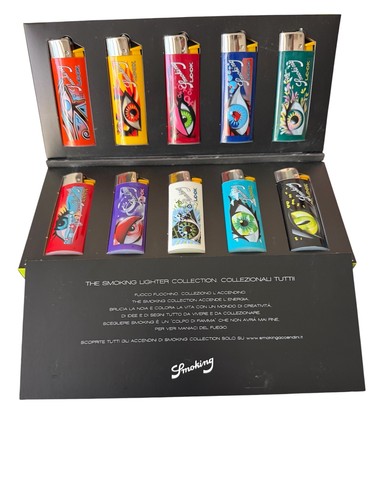 Box accendini smoking - 10,
