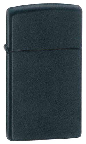 Zippo slim nero opaco 1618 - zippo,